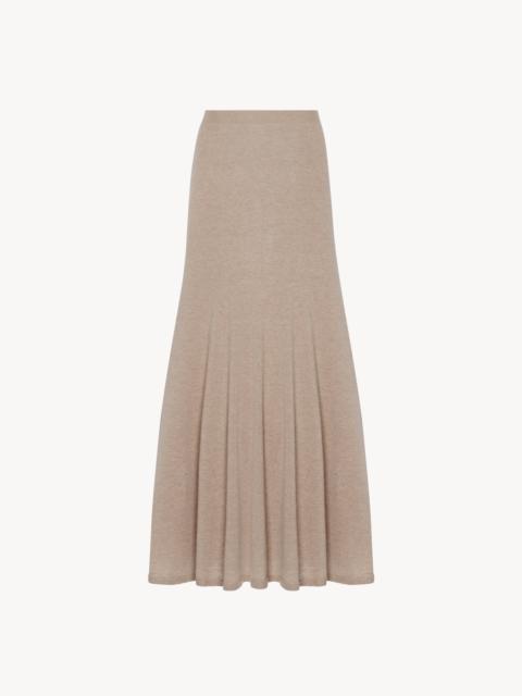 ミニスカート [The Row] Toreva Skirt in Wool and Silk 9061W3829FXBR_1600x.jpg?v=