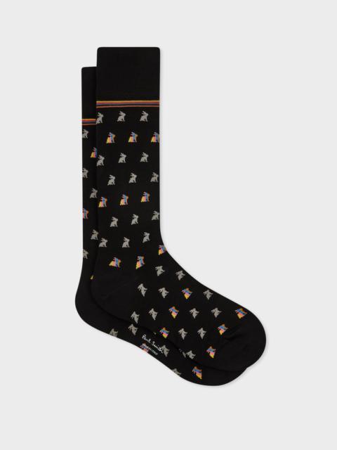 Paul Smith Black 'Rabbit' Socks