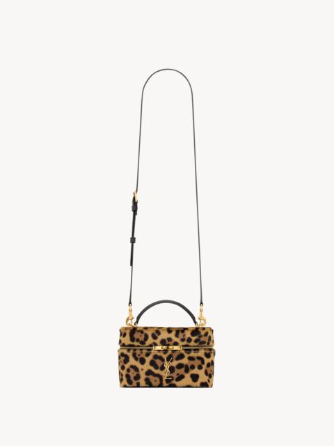 SAINT LAURENT GABY VANITY BAG IN PONY HAIR LEATHER