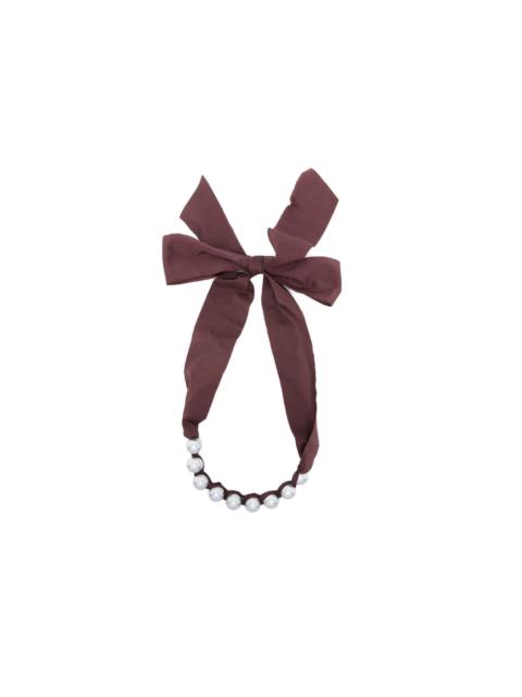 forte_forte pearl bow necklace