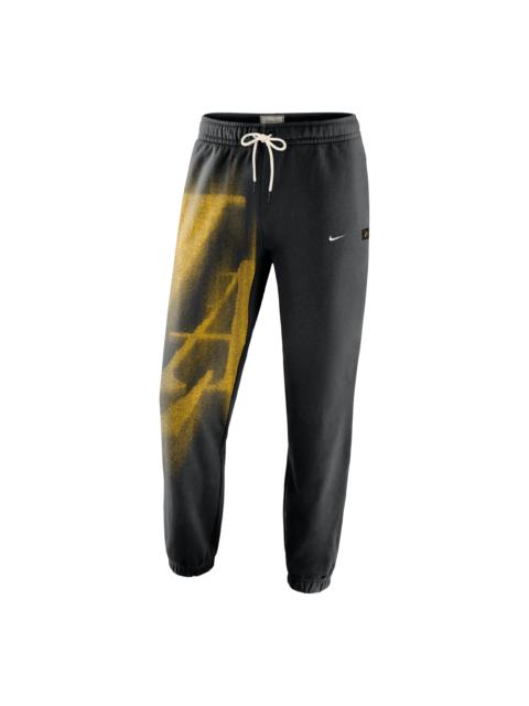 Nike Nike Los Angeles Lakers Standard Issue Fleece Pants 'Black White' IQ1500-010