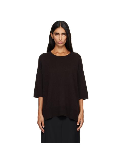 LISA YANG Brown Camille T-shirt