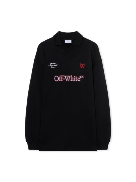 Off-White Sporty Polo Sweatdress