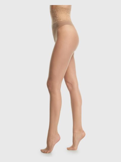 commando Sexy Sheer Lace-Waist Tights