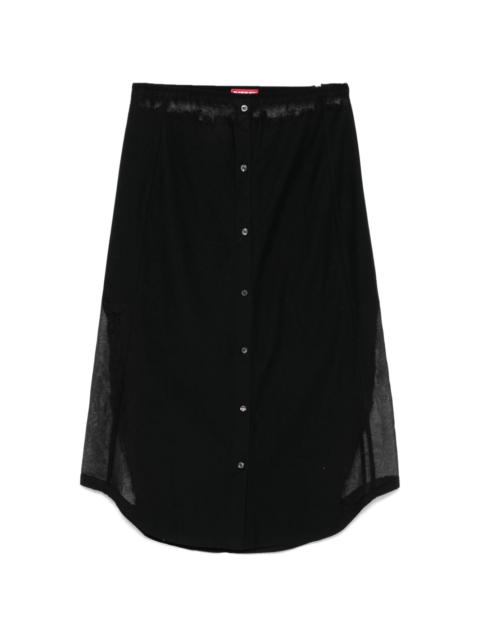 O-Malva midi skirt