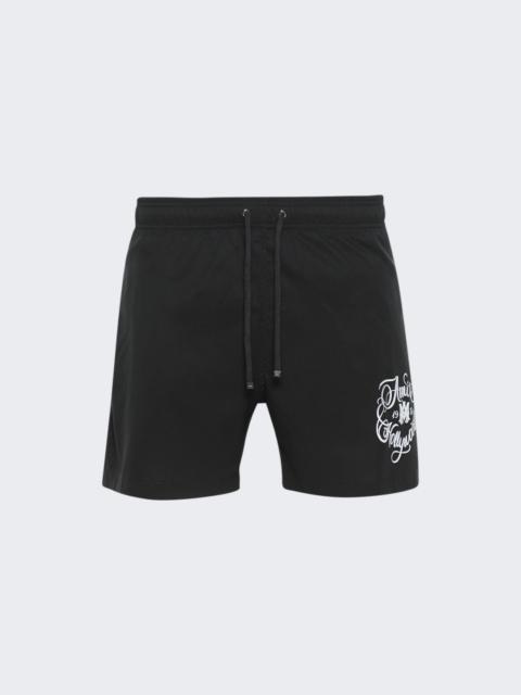 AMIRI Hollywood Swim Trunk Black