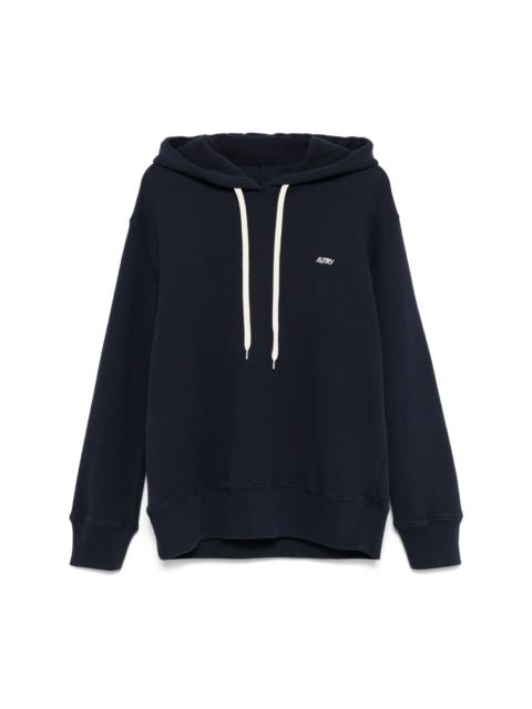 AUTRY logo-embroidered hoodie