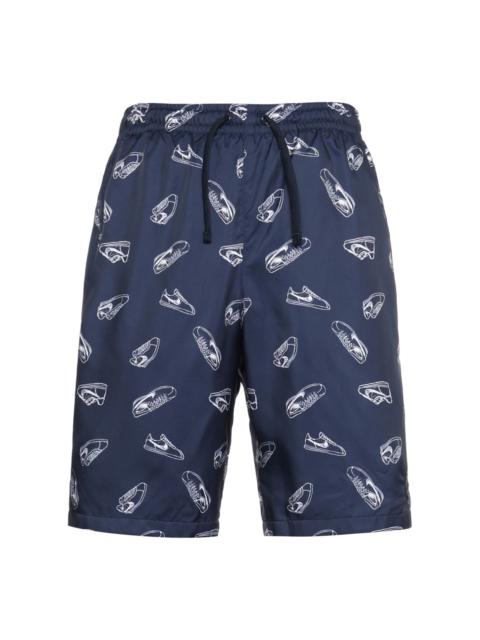 Nike Nike AS Nike Sportswear SHORT FLOW KNEE SNEK Dark blue AQ4805-451