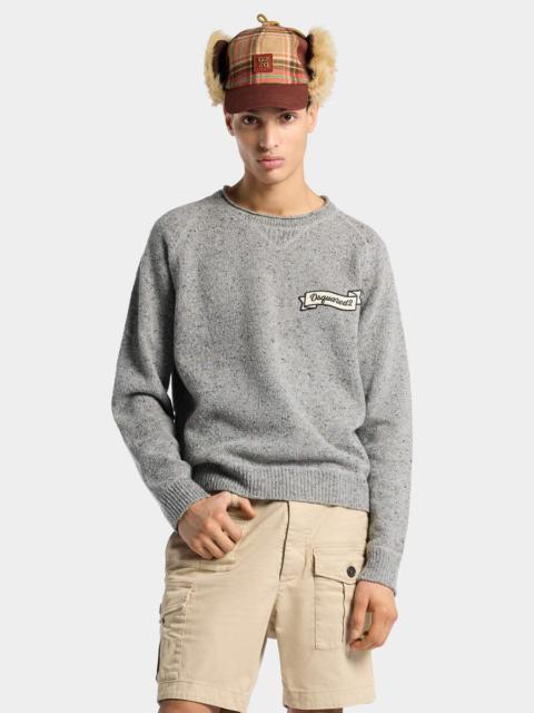 DSQUARED2 BASIC KNIT PULLOVER