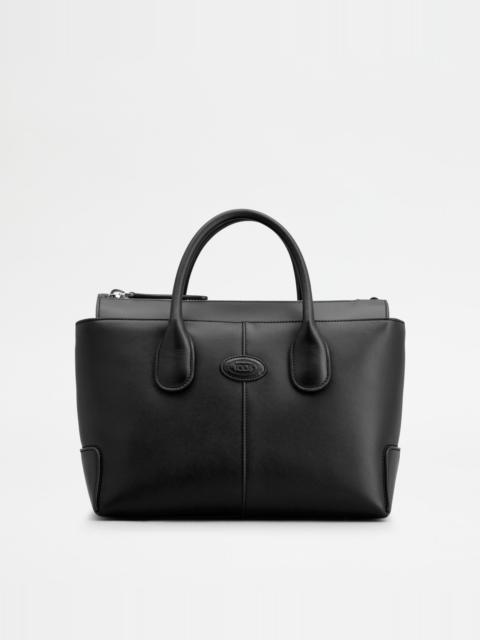 TOD'S DI BAG IN LEATHER SMALL - SPECIAL VERSION - BLACK