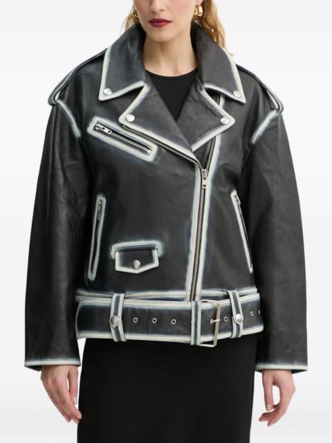 STAND STUDIO Irene belted jacket