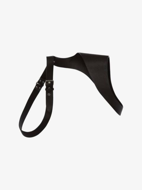 Alexander McQueen Classic Leather Harness in Black