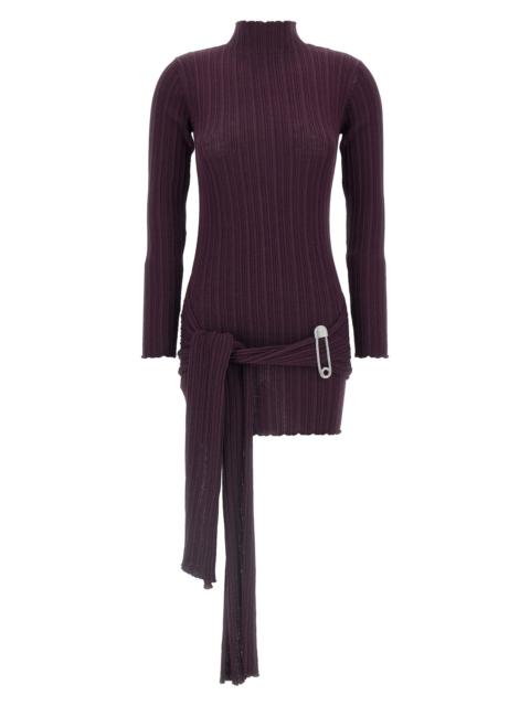 GIUSEPPE DI MORABITO Jewel Brooch Dress