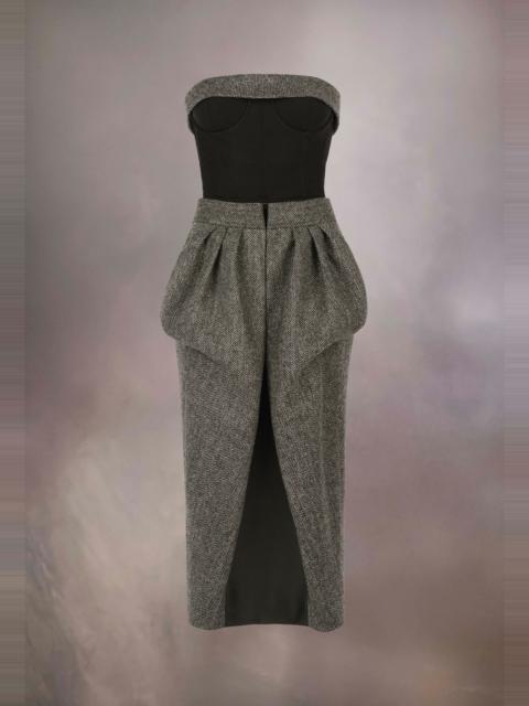 Maison Margiela Herringbone woven dress