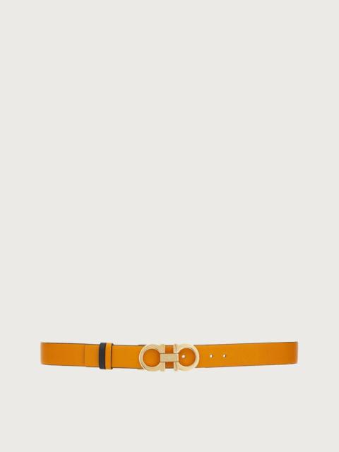 FERRAGAMO REVERSIBLE AND ADJUSTABLE GANCINI BELT