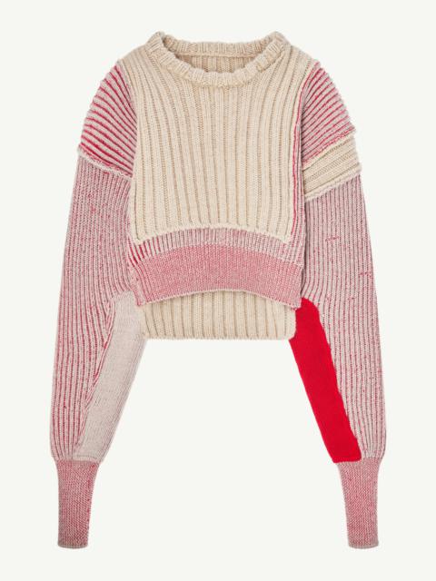 MM6 Maison Margiela Spliced sweater