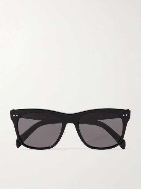 CELINE Square-frame acetate sunglasses Black