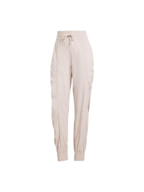 adidas (WMNS) adidas By Stella McCartney Truecasuals Woven Pants 'Beige' IT2664