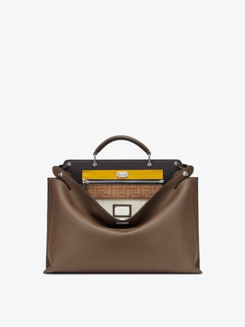 FENDI  Brown leather bag