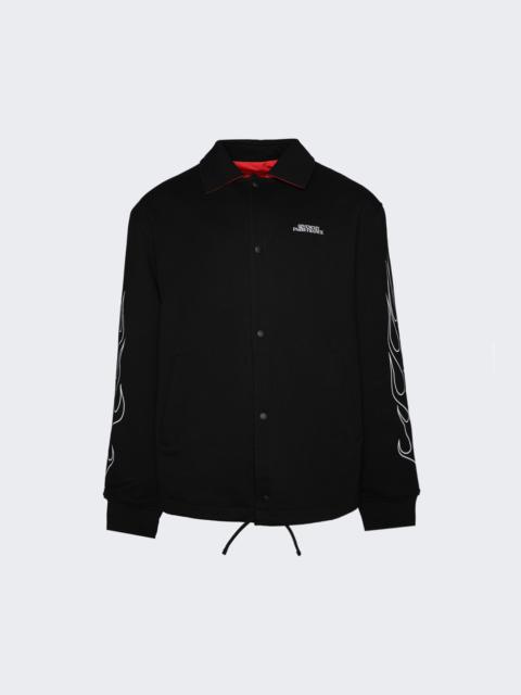 Coach Jacket Black And Red