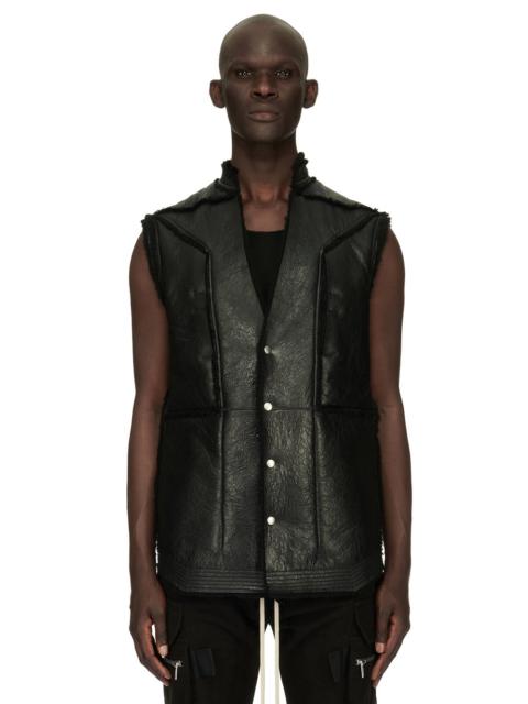 Rick Owens Striped windbreaker jacket - Black