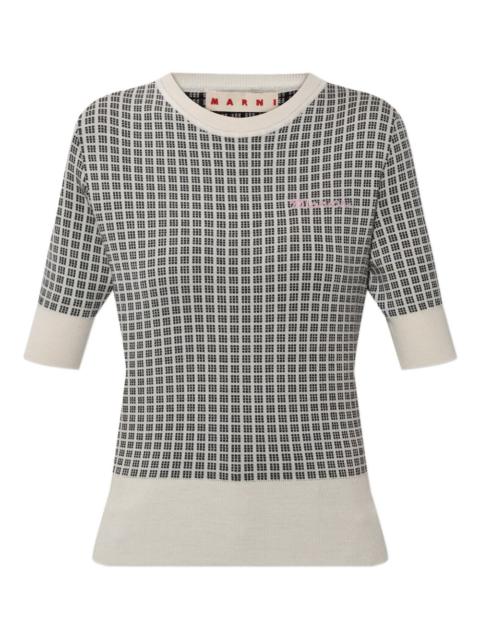 Marni checked top