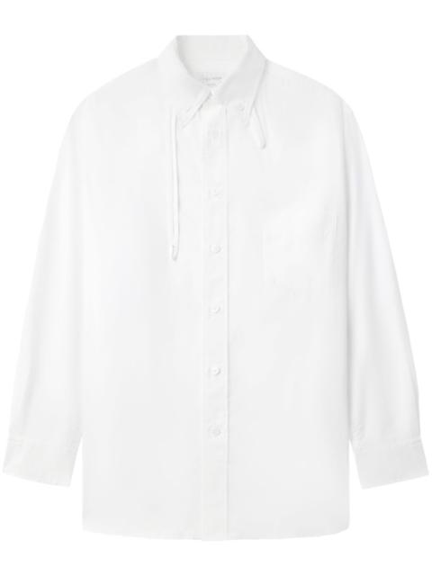 Yohji Yamamoto strap-detail shirt