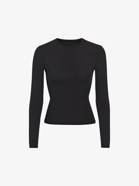 SKIMS Fits Everybody stretch-jersey T-shirt