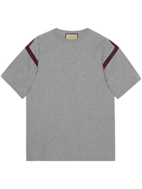 GUCCI 면 jersey t-셔츠 웹