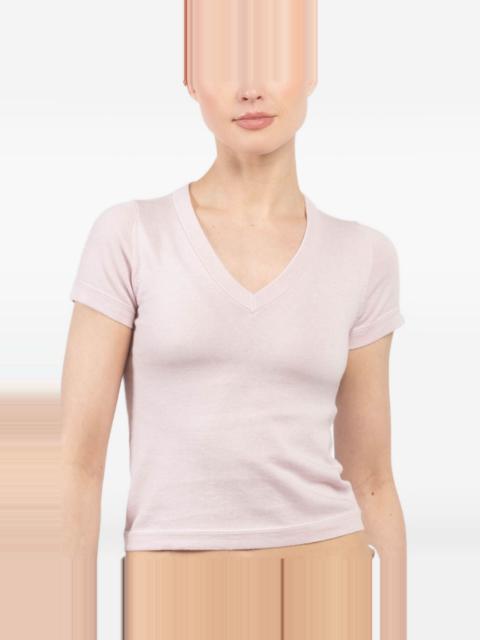 extreme cashmere cropped T-shirt