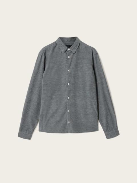 ALLSAINTS LORELLA TEXTURED RAMSKULL SHIRT