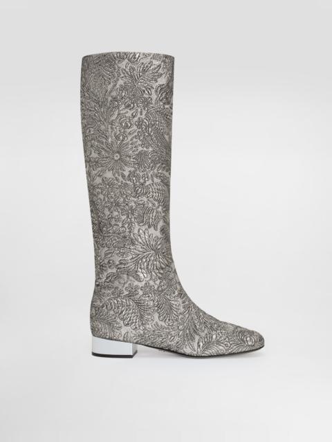 Dolce & Gabbana Brocade boots