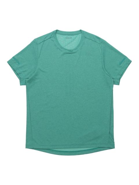 adidas adidas CHILL TEE M Training Sports Short Sleeve Green EI6389