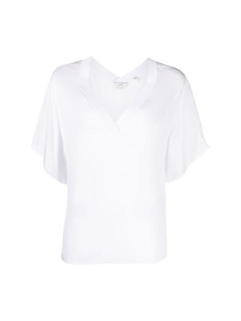 V-neck short-sleeved T-shirt