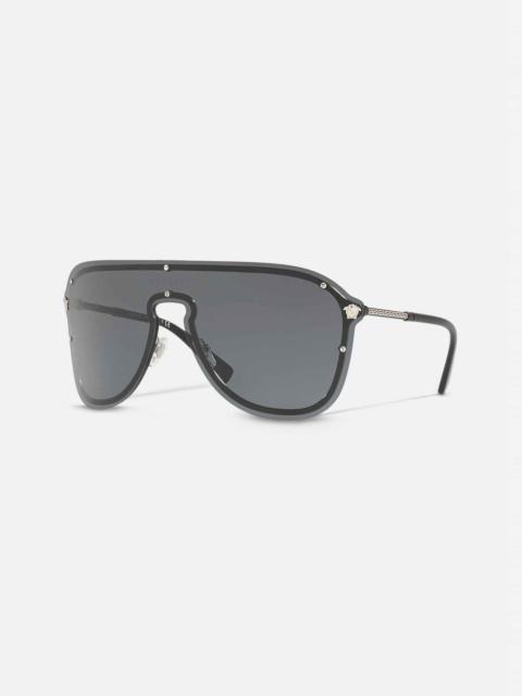 VERSACE #Frenergy Visor Sunglasses