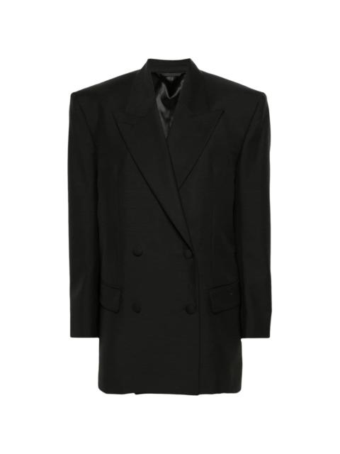 Givenchy double-breasted wool-blend blazer