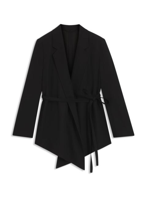 BOSS RELAXED-FIT BLAZER IN WOOL-BLEND GABARDINE