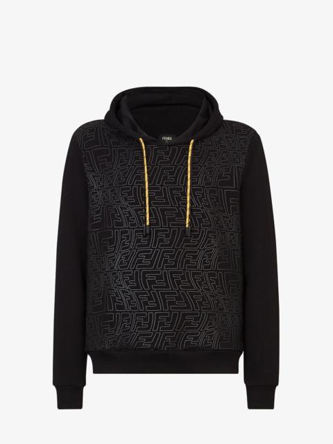FENDI Black jersey sweatshirt