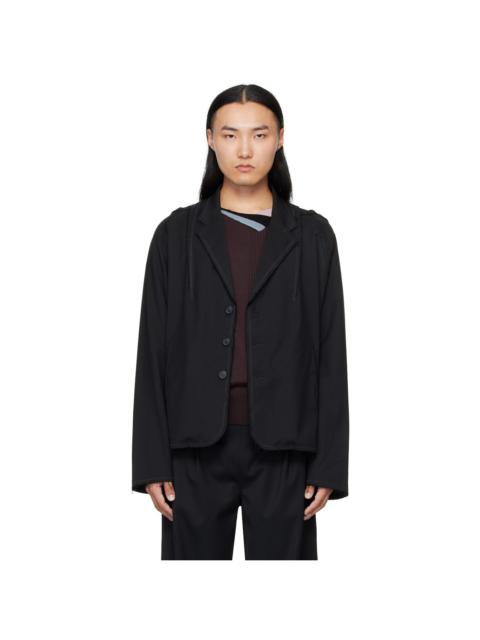 Kiko Kostadinov Black Vig K-Dart Blazer