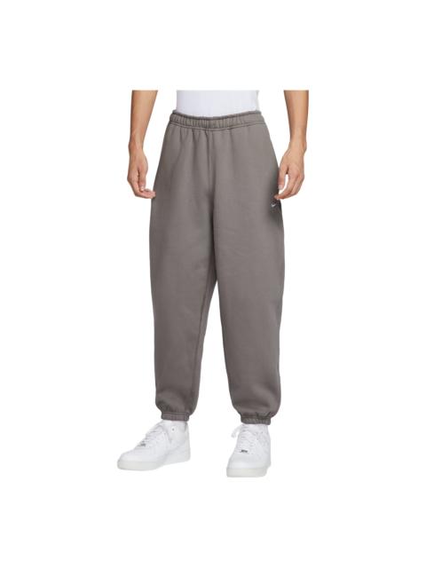 Nike Nike Solo Swoosh Cuffed Fleece Trousers 'Cave Stone' HV1089-289