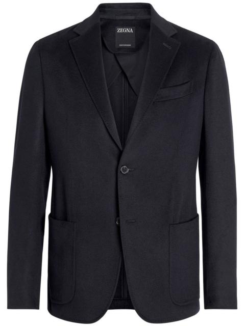 ZEGNA Oasi single-breasted cashmere blazer