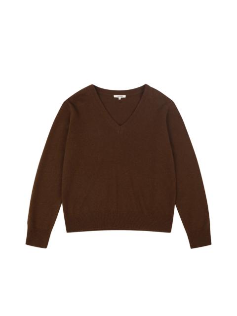 entire studios KNIT V-NECK CEDAR