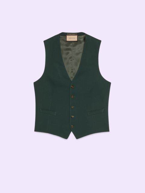 GUCCI Fluid drill formal vest