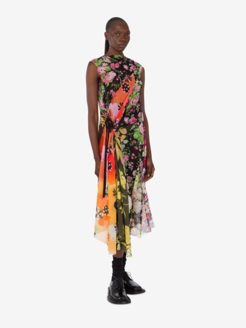 Moschino PRINTED SILK GEORGETTE DRESS