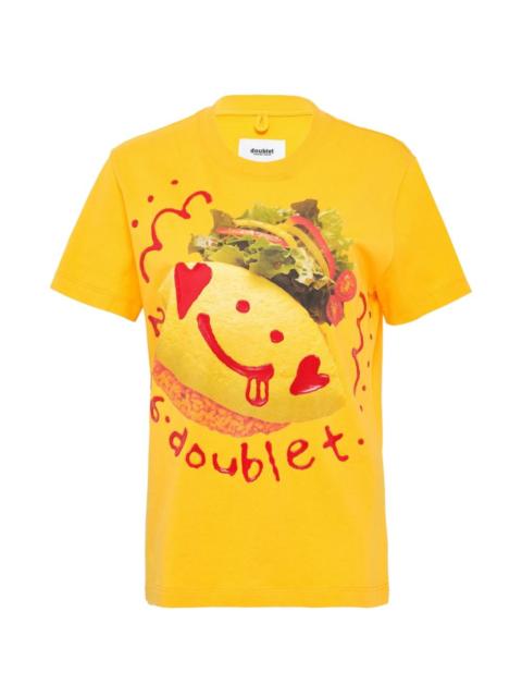 doublet Ketchup Message Omurice T-Shirt