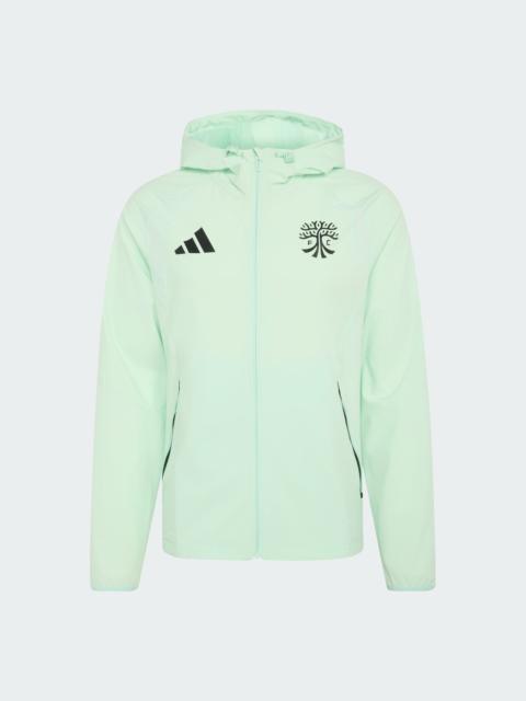 adidas Austin FC Tiro Travel Full Zip Windbreaker