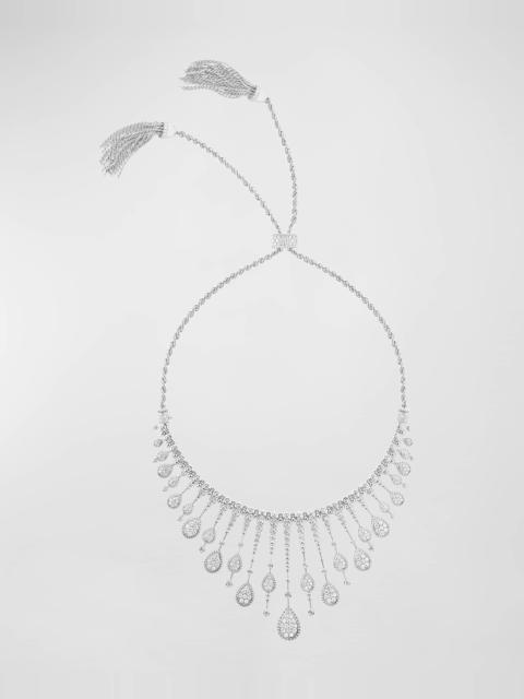 Boucheron Serpent Boheme Diamond Droplet Sliding Necklace