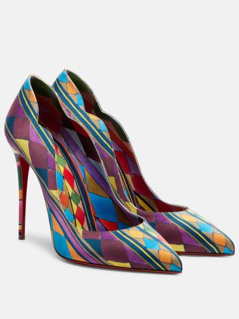 Christian Louboutin Hot Chick satin pumps