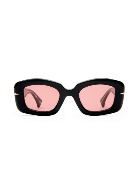 ALÉMAIS Le Specs Celestina Obsidian Rose