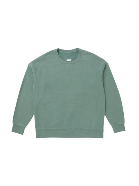 visvim JUMBO SB SWEAT L/S DMGD GREEN
